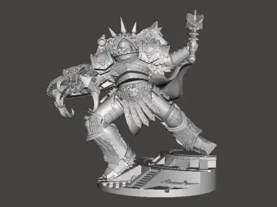 FIRST SON MINIATURE MODEL FIGURE FOR SCIFI GAMES RPG WARGAMES 3D 3D print model