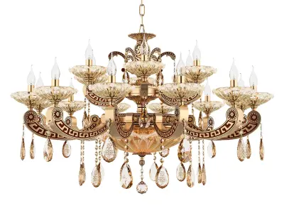 MD 89363-12-6-3 Osgona Chandelier 3D model