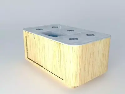 KItchen Island Free Standing 3D model