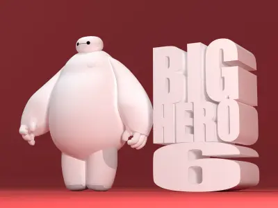 Baymax - Big Hero 6 3D model