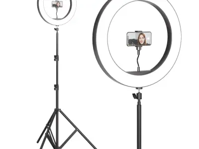 Selfie Lamp 3D model