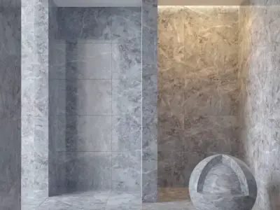 Marble wall 287 3D model