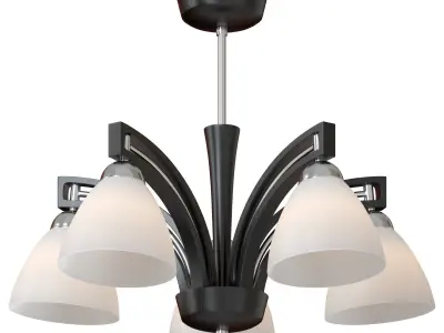 Ceiling chandelier Magnat 21355 and 21385 3D model