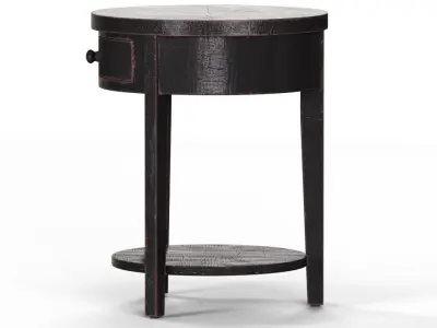 Storage End Table Low-poly 3D model