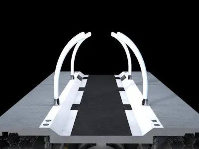 Street Organzation Block 3D model