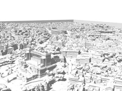 Rome City Center  3D model