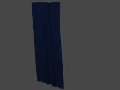 Curtain Free 3D model get