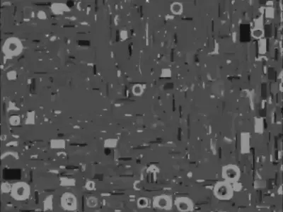 Stylized Blue School Bus 3D Model Low-poly 3D model