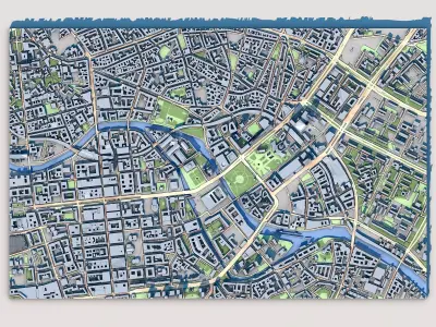 Berlin Cathedral in Germany  3D model