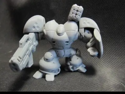 CHIBI-TECH SD - ANACONDA PAULDRON       3D print model