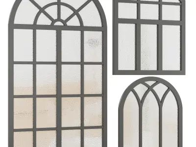 Windows set1 3D model