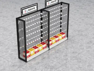 Makeup store 3D model 3D model