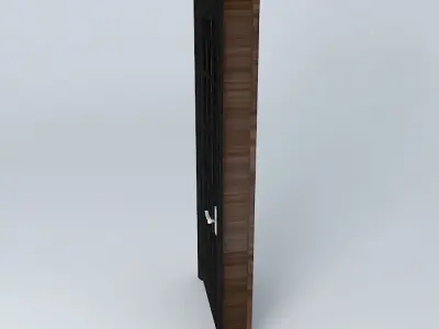 Door with frame Free 3D model buy