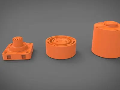 scifi kitbash 6 3D print model