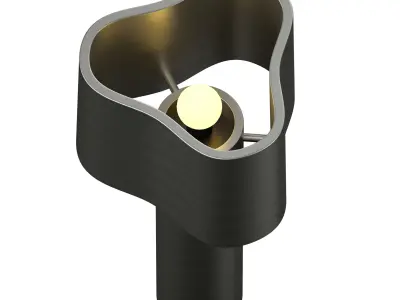 Metal table lamp metal lamp night light 3D model