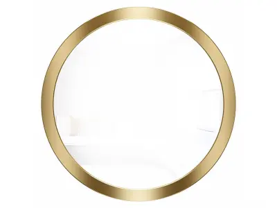 Mirror in a metal frame GZ-M1096 3D model