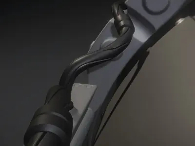 Emergency Backup Generator High Poly 3D model