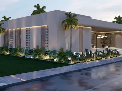 Modern SPA sketchup  3D model