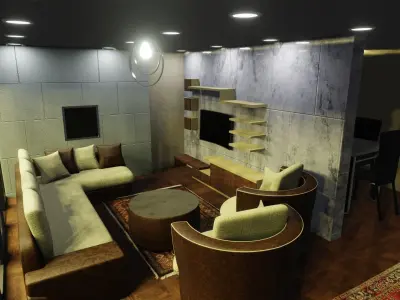 Contemporary Apartment 3D model