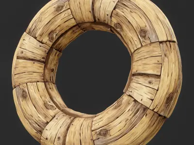 Stylized Wood Seamless Texture  Texture