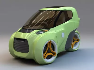 Piranha EV-3v1 Concept 2023 3D model