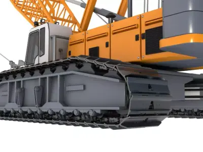 Dragline Excavator 3D model