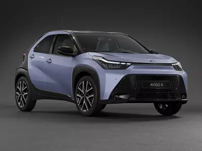 2026 Toyota Aygo X Hybrid Lounge 3D model