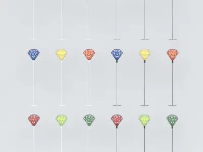 Floor lamp 3D  3D model