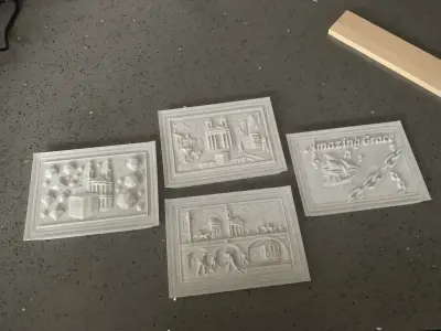 St Mary Woolnoth Architectural Model 3D print model