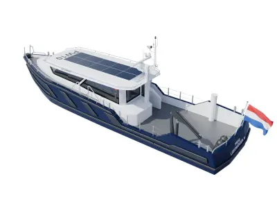 Provincie Friesland PW10 3D model