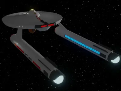 Halifax-Class Frigate 3D model