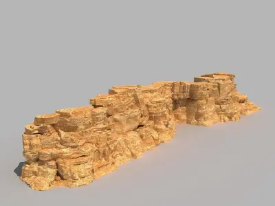 Desert Rock 3D model