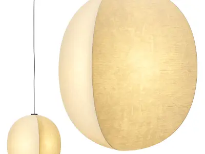 Casola Globe Pendant Lights 3D model