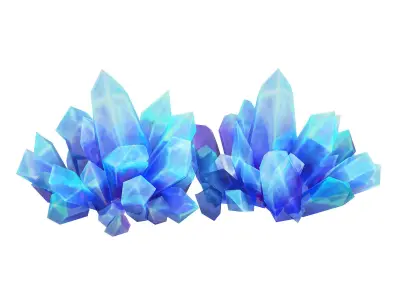 Legacy - Crystal Ore 01 3D model