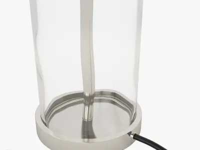 Blown Glass Table Lamp by West Elm 3D model