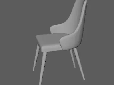 chair 3D model 16