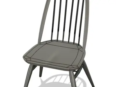 Ercol Quaker Chair - Dollhouse Chair 3D print model