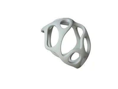 SciFi Cube Object No 35728 Low Poly Shape Texture