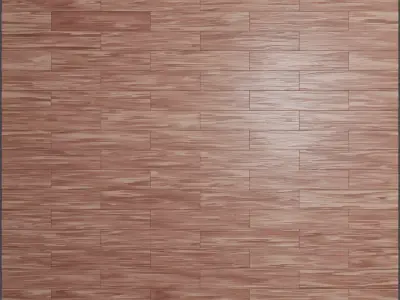 Bubinga Wood Texture 3D model