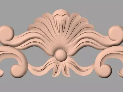 3D carved model furniture 3D design used for artcam aspire E766 3D model