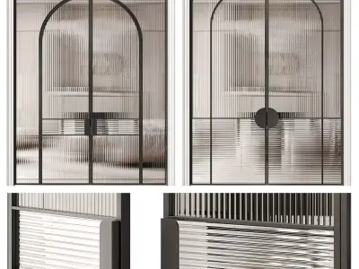 Art deco doors 1 3D model
