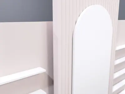 Pop Up Stand 4 3D model