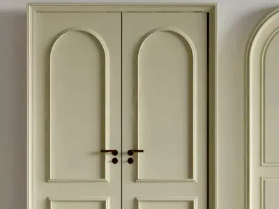 double door 3D model purchase