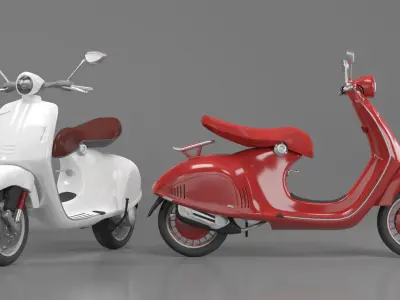 Vespa Sprint 946 3D model 3D model