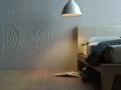 Archmodels vol 147 - decorative walls and furniture 3D model