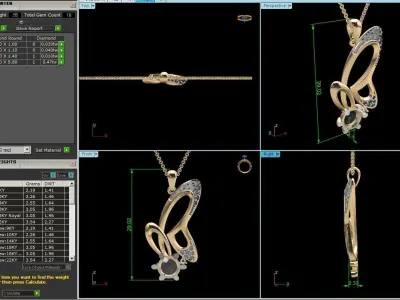 Pendant - 8185 3D print model