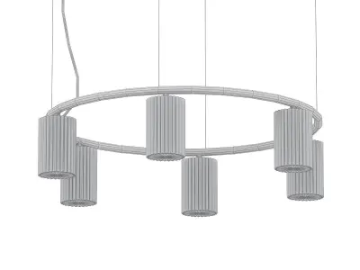 PLATFORM chinese lantern hanging from ceiling 3D model