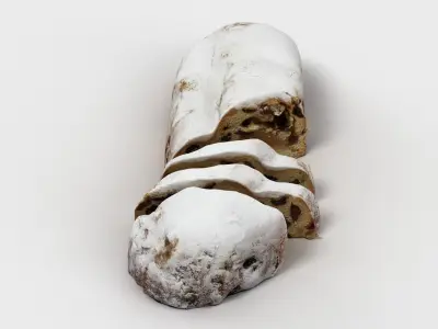 Christmas Stollen 2 3D model