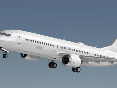 Boeing 737-9 MAX Generic White 