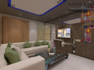 Coaching Reception And Waiting Hall 3D model